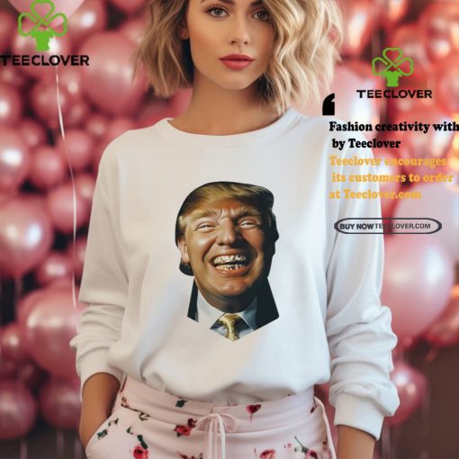 Adin Ross Trump Grill Teeth Tee shirt