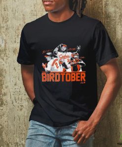 Adley Rutschman Gunnar Henderson & Cedric Mullins Birdtober T Shirt