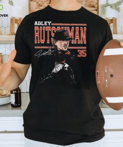 Adley Rutschman Signature American professional baseball catche Baltimore Cartoon T Shirt