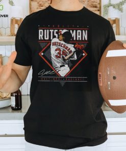 Adley Rutschman Signature American professional baseball catcher Baltimore Diamond Name T Shirt