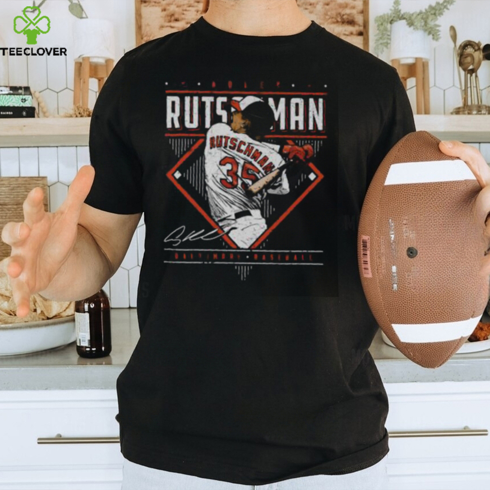 Adley Rutschman Signature American professional baseball catcher Baltimore Diamond Name T Shirt Adley Rutschman Signature American professional baseball catcher Baltimore Diamond Name T Shirt