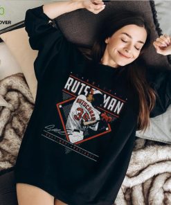 Adley Rutschman Signature American professional baseball catcher Baltimore Diamond Name T Shirt