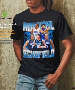 Admiral Schofield basketball player lightning vintage shirt