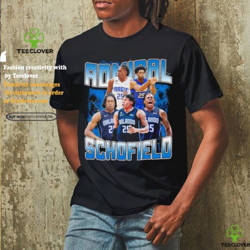 Admiral Schofield basketball player lightning vintage shirt