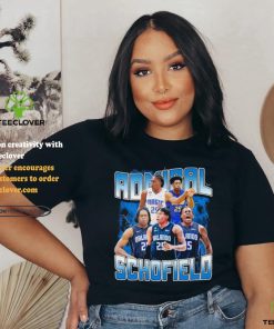 Admiral Schofield basketball player lightning vintage shirt
