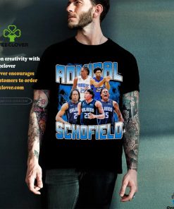 Admiral Schofield basketball player lightning vintage shirt