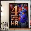 Texas Rangers World Series Bound Go And Take It Home Decor Poster Canvas
