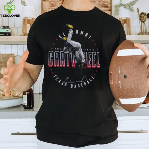 Adolis Garcia Signature Cuban professional baseball outfielder Texas Cartwheel T Shirt