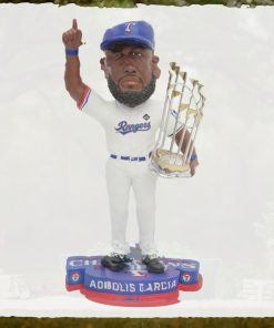 Adolis Garcia Texas Rangers 2023 World Series Champions Bobblehead Ornament