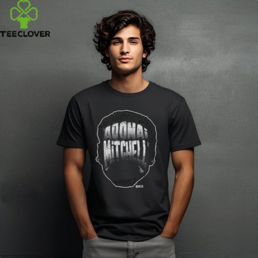 Adonai Mitchell Indianapolis Player Silhouette Shirt