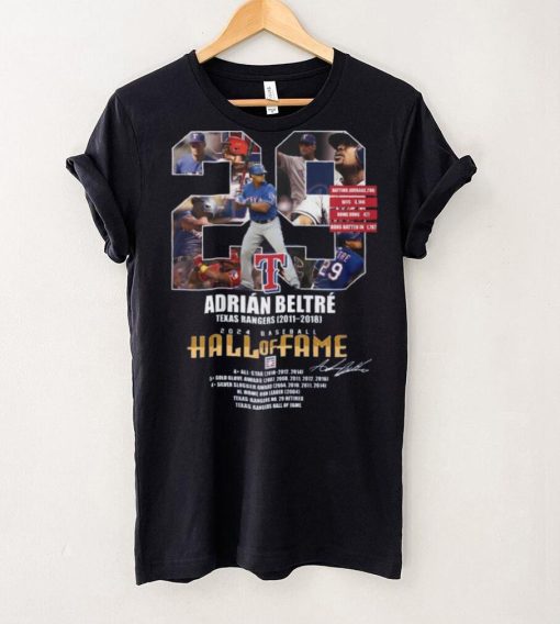 Adrian Beltre 2024 Baseball Hall of Fame Shirt