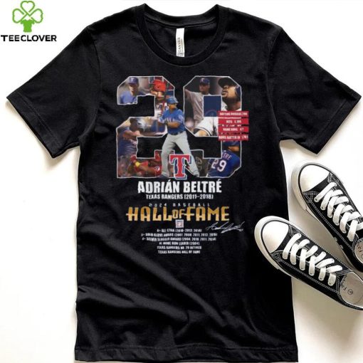 Adrian Beltre 2024 Baseball Hall of Fame Shirt