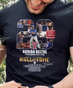 Adrian Beltre 2024 Baseball Hall of Fame Shirt