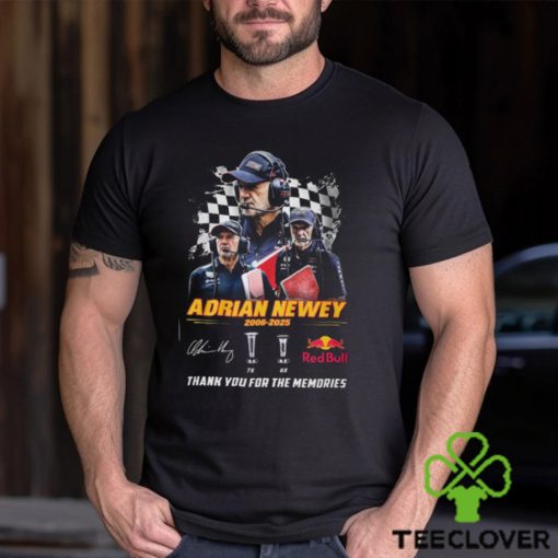 Adrian Newey 2006 2025 Thank You For The Memories T Shirt