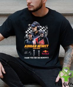 Adrian Newey 2006 2025 Thank You For The Memories T Shirt