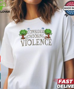 Adrianne Curry Consider Choosing Violence Tee shirt