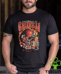 Adult Gildan Brand University Georgia Bulldogs Long Sleeve Graphic T Shirt