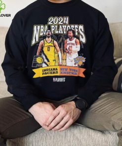 Adult Indiana Pacers 2024 NBA Playoffs Round 2 Player Matchup T shirt