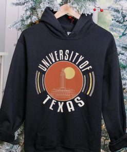 Adult Texas Longhorns Burnt Color Circles T Shirt