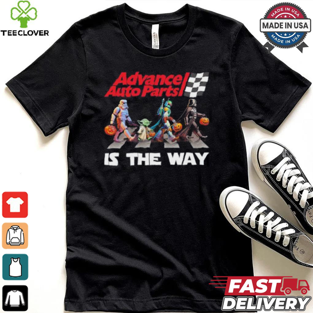 Advance Auto Parts Star War Walk Is The Way Halloween Shirt Advance Auto Parts Star War Walk Is The Way Halloween Shirt