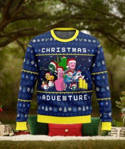 Adventure Time Christmas Quest Ugly Christmas Sweaters