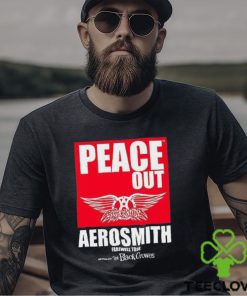 Aerosmith 2023 2024 Peace Out Farewell Tour Band Shirt Heavy Metal Vintage Hoodie Unisex