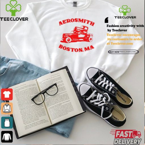 Aerosmith Boston Ma Pump New Shirt