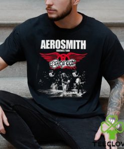 Aerosmith Concert 2023 2024 Peace Out Farewell Tour T Shirt