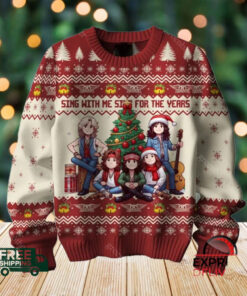 Aerosmith Sing With Me Sing For The Year Ugly Christmas Sweater