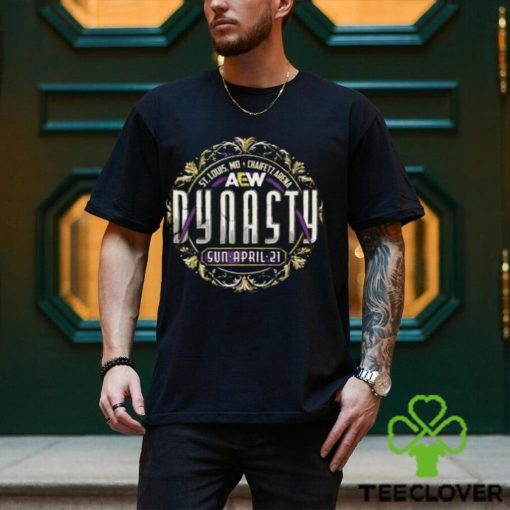Aew Dynasty Event Sun April 2024 St Louis Mo Chaifetz Arena T Shirt