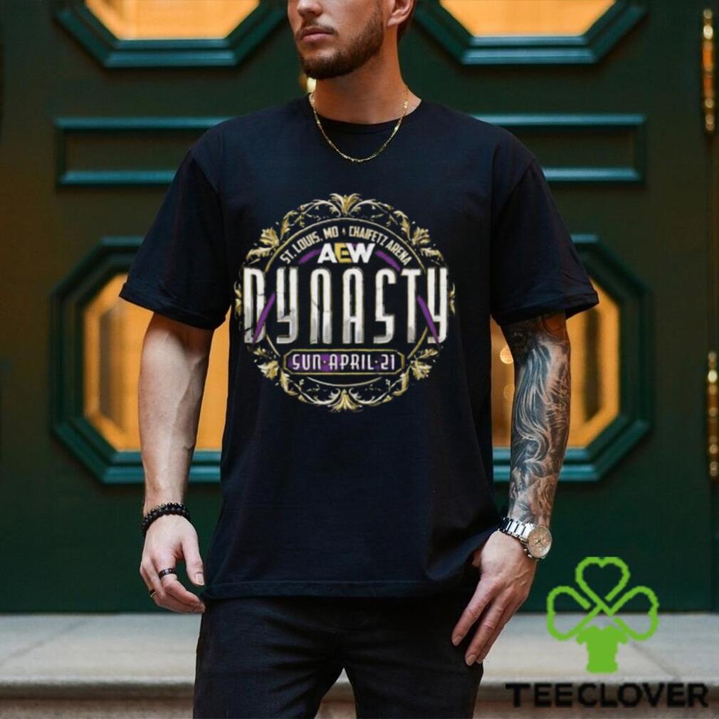 Aew Dynasty Event Sun April 2024 St Louis Mo Chaifetz Arena T Shirt Aew Dynasty Event Sun April 2024 St Louis Mo Chaifetz Arena T Shirt