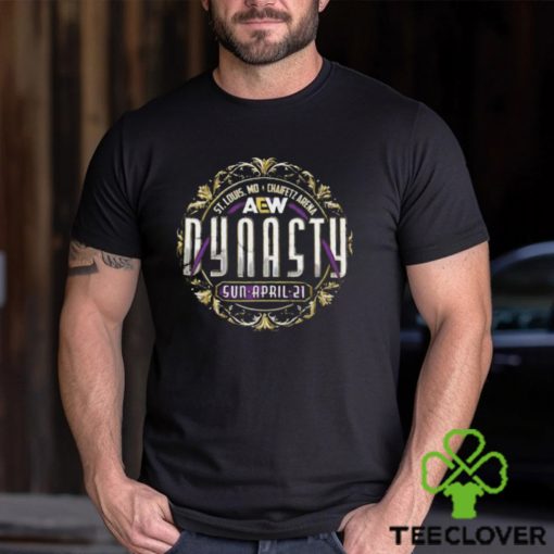 Aew Dynasty Event Sun April 2024 St Louis Mo Chaifetz Arena T Shirt