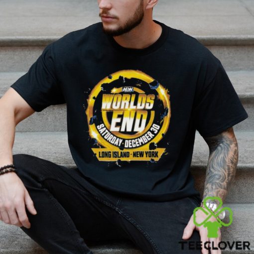 Aew Worlds End 2023 Event Shirt