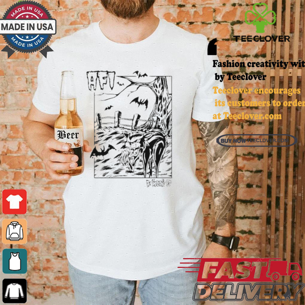 Afi All Hallows Orange T shirt Afi All Hallows Orange T shirt