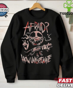 Afraid Buckshot Roulette How Unfortunate T shirt