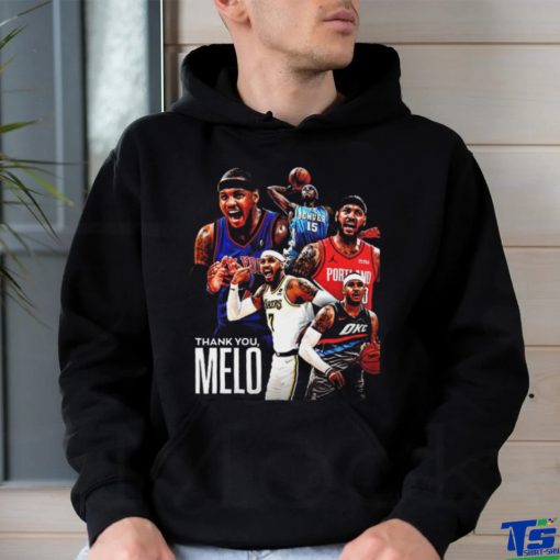 After 19 Seasons In The NBA Carmelo Anthony Has Retired Thank you For Everything Vintage T Shirt