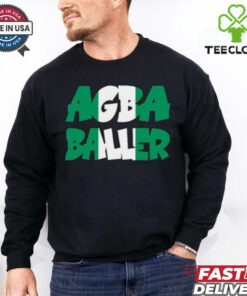 Agba Baller wearing Agba Baller shirt