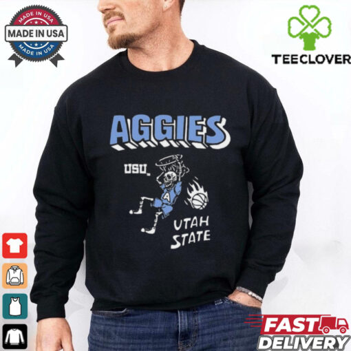 Aggies Usu Skeleton Ball Utah State shirt