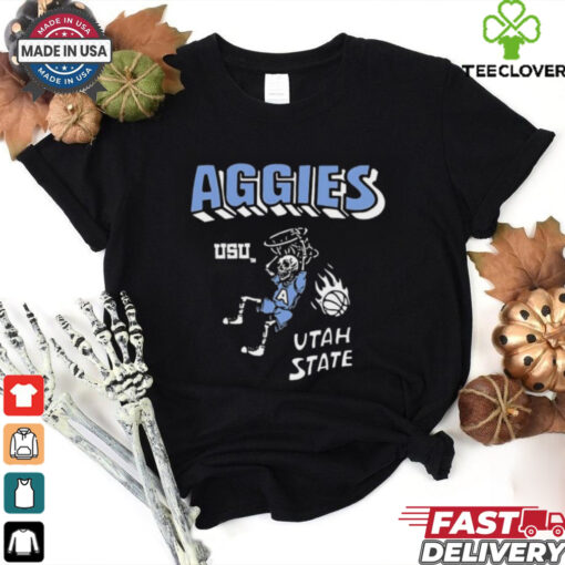 Aggies Usu Skeleton Ball Utah State shirt