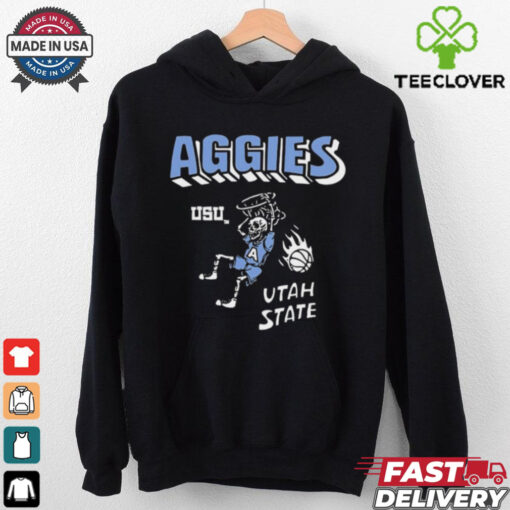 Aggies Usu Skeleton Ball Utah State shirt