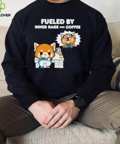 Aggretsuko Fueled By Inner Rage And Coffee hoodie, sweater, longsleeve, shirt v-neck, t-shirt