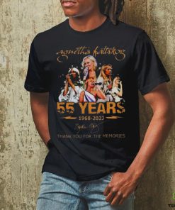 Agnetha Faltskog 55 Years 1968 – 2023 Thank You For The Memories Signature T Shirt