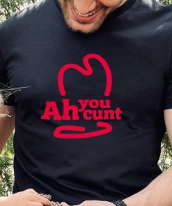Ah you cunt logo shirt