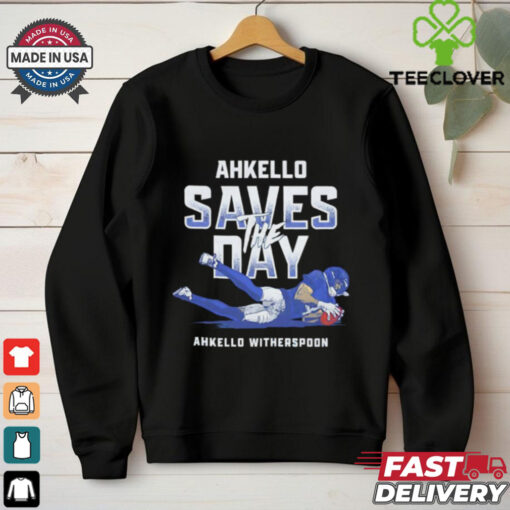 Ahkello Witherspoon Los Angeles Rams Ahkello saves the day shirt