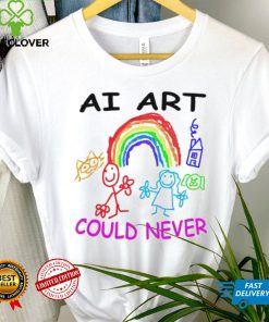 Ai art could never hoodie, sweater, longsleeve, shirt v-neck, t-shirt