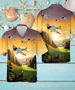 Aichi D3A VAL Japanese WWII dive bomber airplane Hawaiian Shirt All Over Print Summer