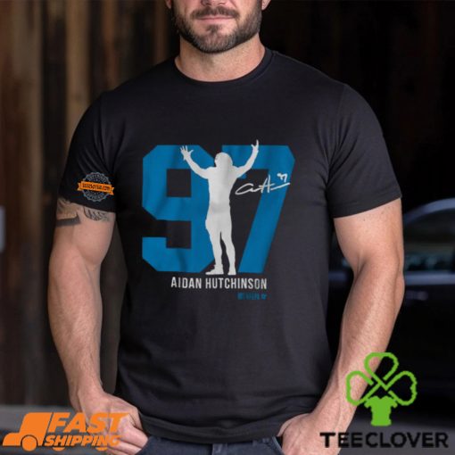 Aidan Hutchinson Action Number Silo Shirt