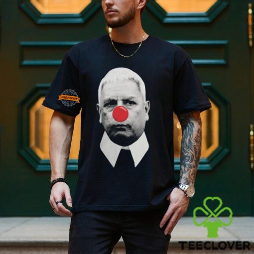 Aidan Kearney Wearing Ken Mello Clown Shirt