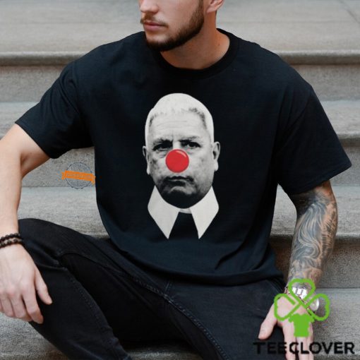 Aidan Kearney Wearing Ken Mello Clown Shirt