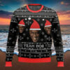 Christmas 2024 Natural Light Santa Reindeer Snowflake Ugly Sweater